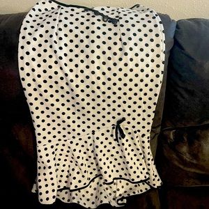 Medium pinup Polkadot skirt